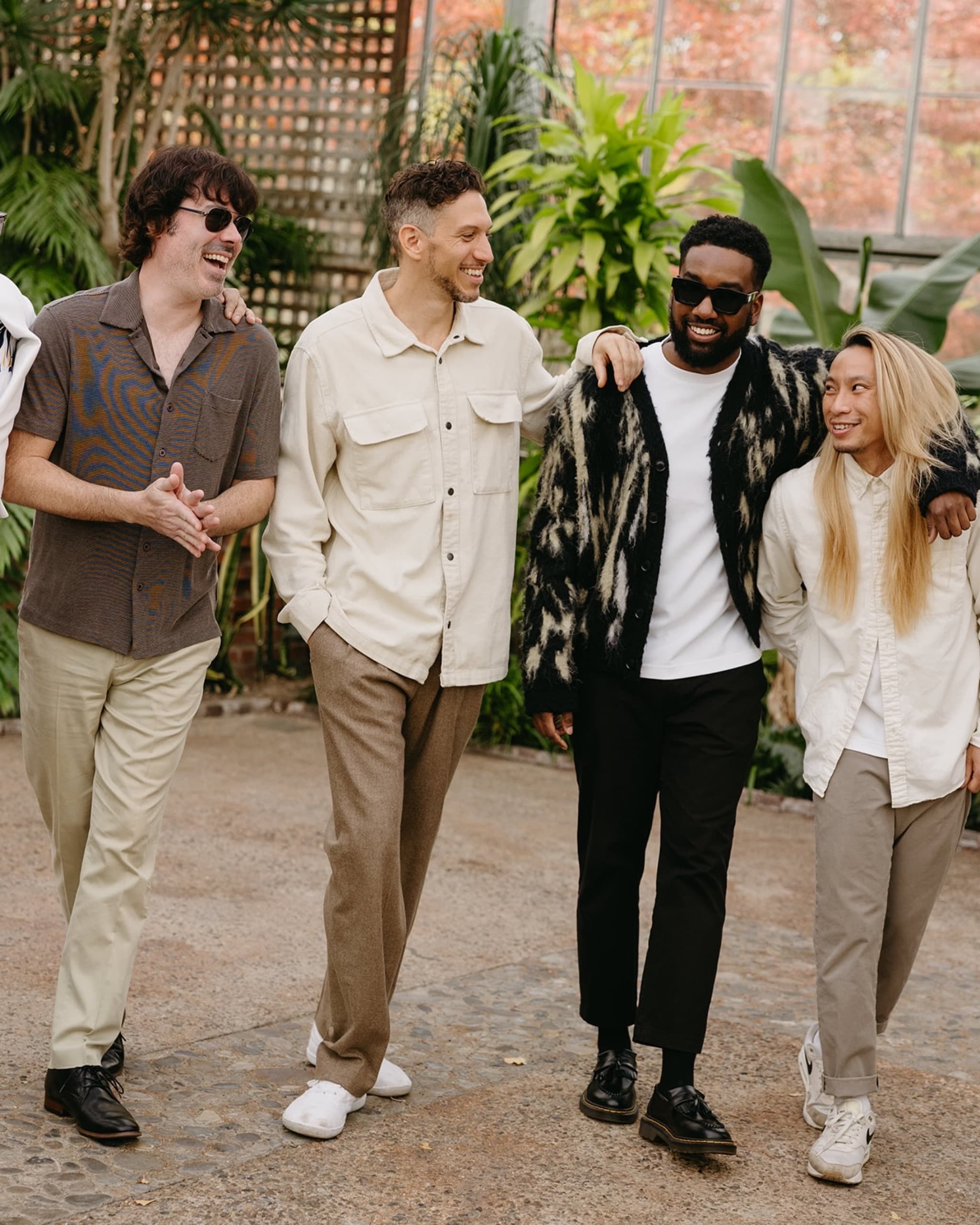 Candid Bonita Sound team photo at The Horticulture Center in Philadelphia